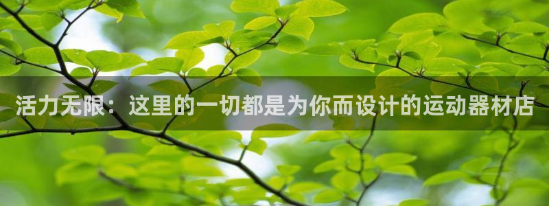 fb体育注册：活力无限：这里的一切都是为你而设计的运动器材店